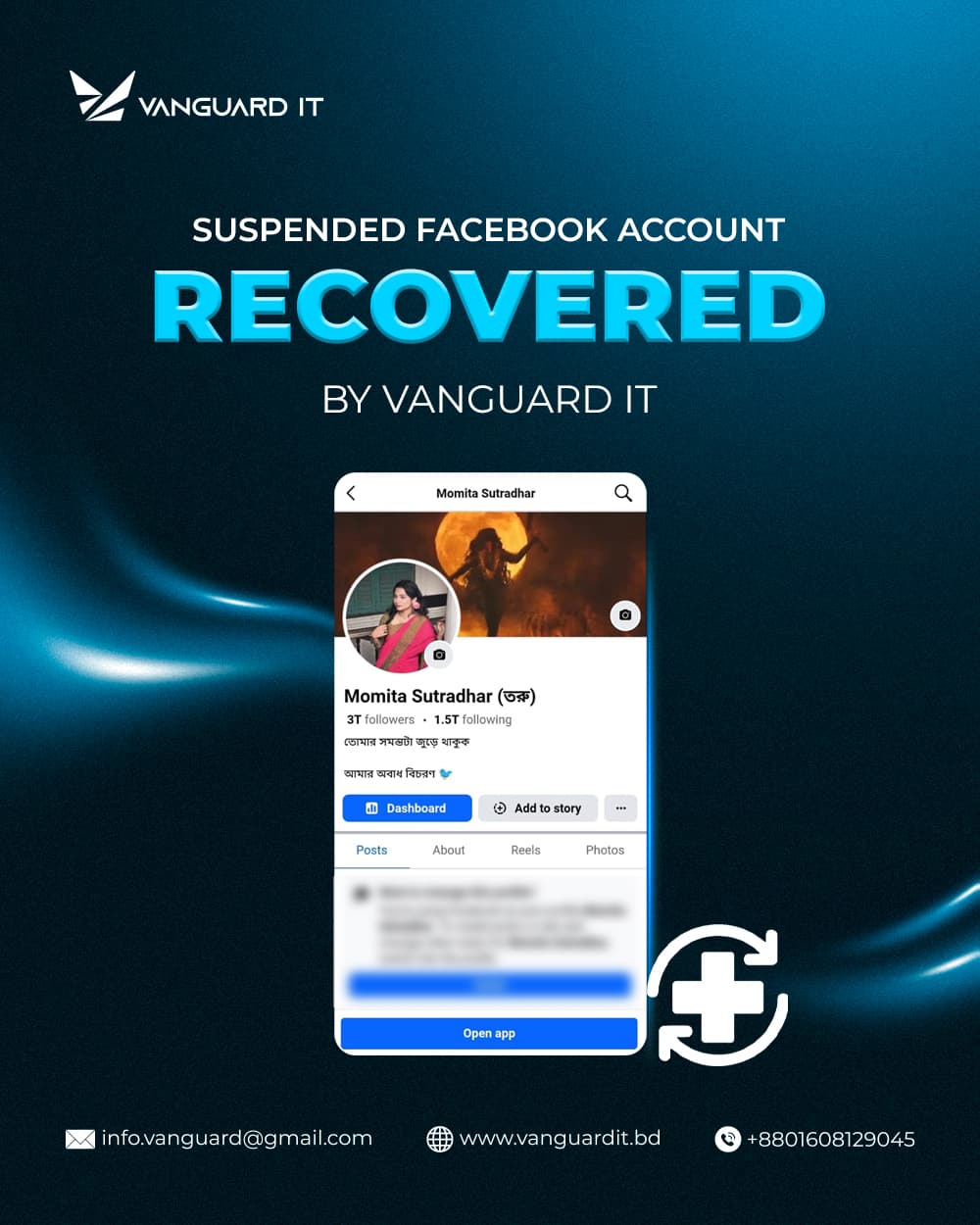 Suspended Account Recovered - Momita Sutradhar (তোরু)